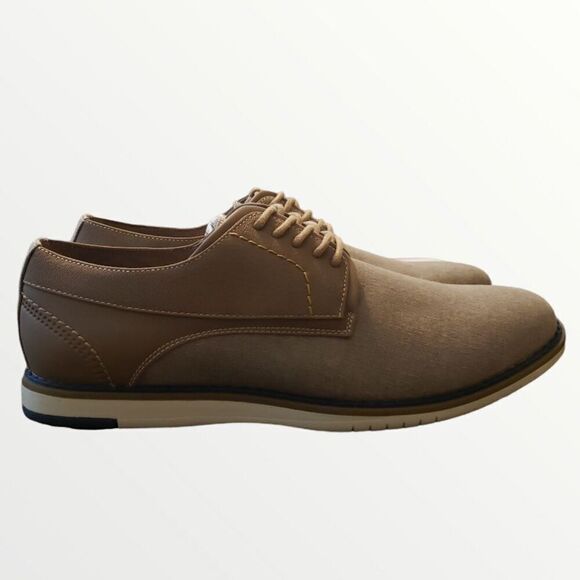 Hawker Rye Oxford Canvas Lace Up Dress Shoes Church Work Mens Size 8.5 NEW main image 5